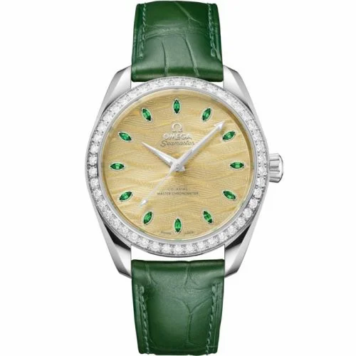 Omega Seamaster Aqua Terra 150M Master Chronometer 34 Canopus Gold - Diamond / Champagne 220.58.38.20.99.008 (22058382099008)